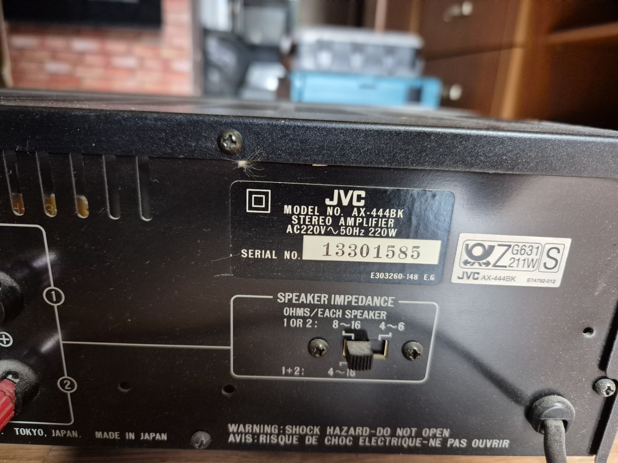 Wzmacniacz JVC AX-444 bk Japan solidny