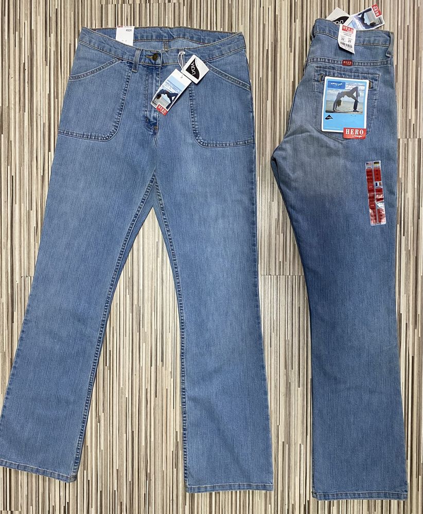 Spodnie damskie jeans 32/33 pas 82 cm komplet 2 sztuki Wrangler nowe