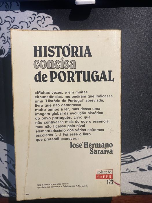 Livro- História concisa de Portugal