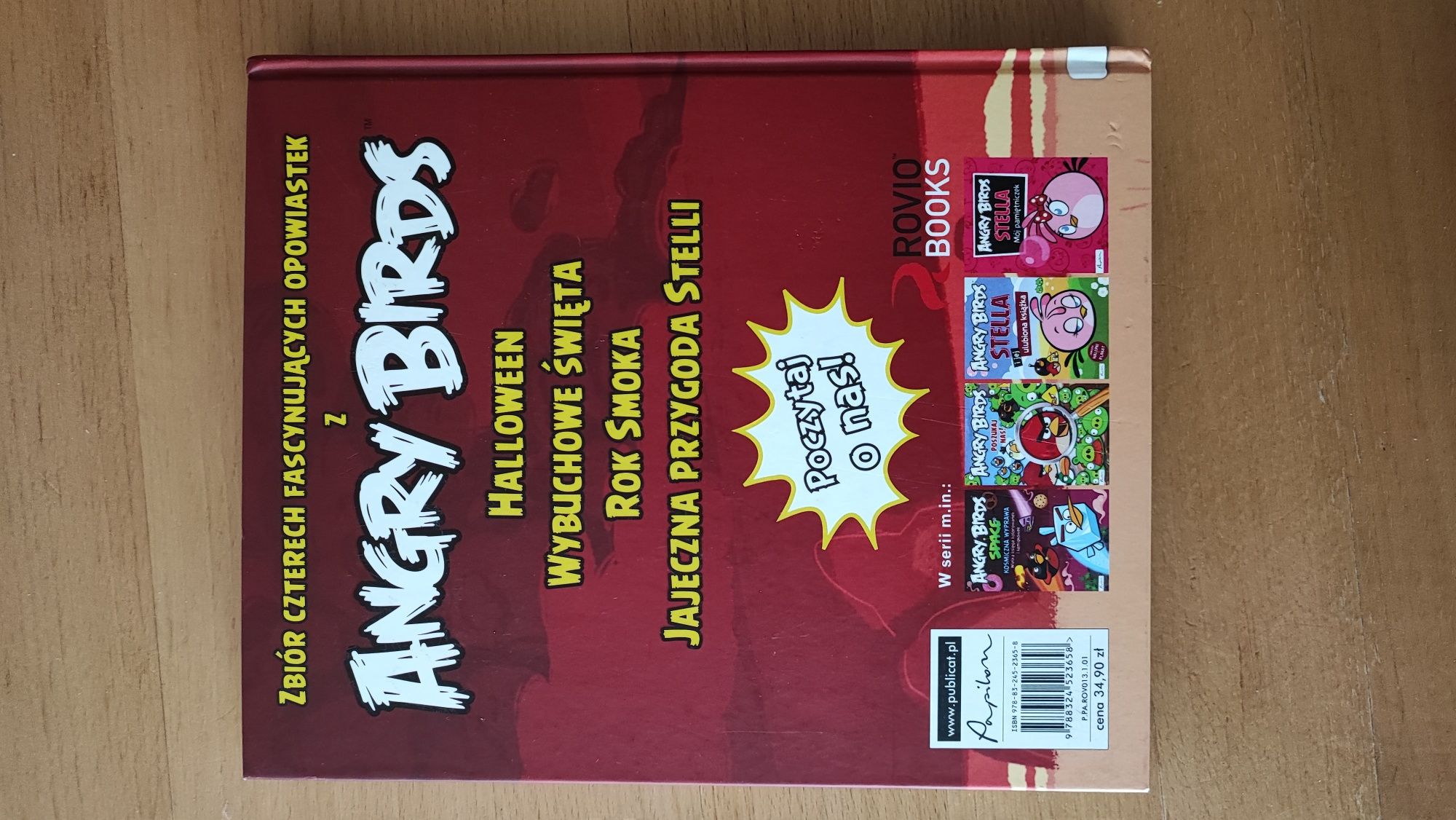 Angry Birds - najlepsze historyjki - książka dla dzieci