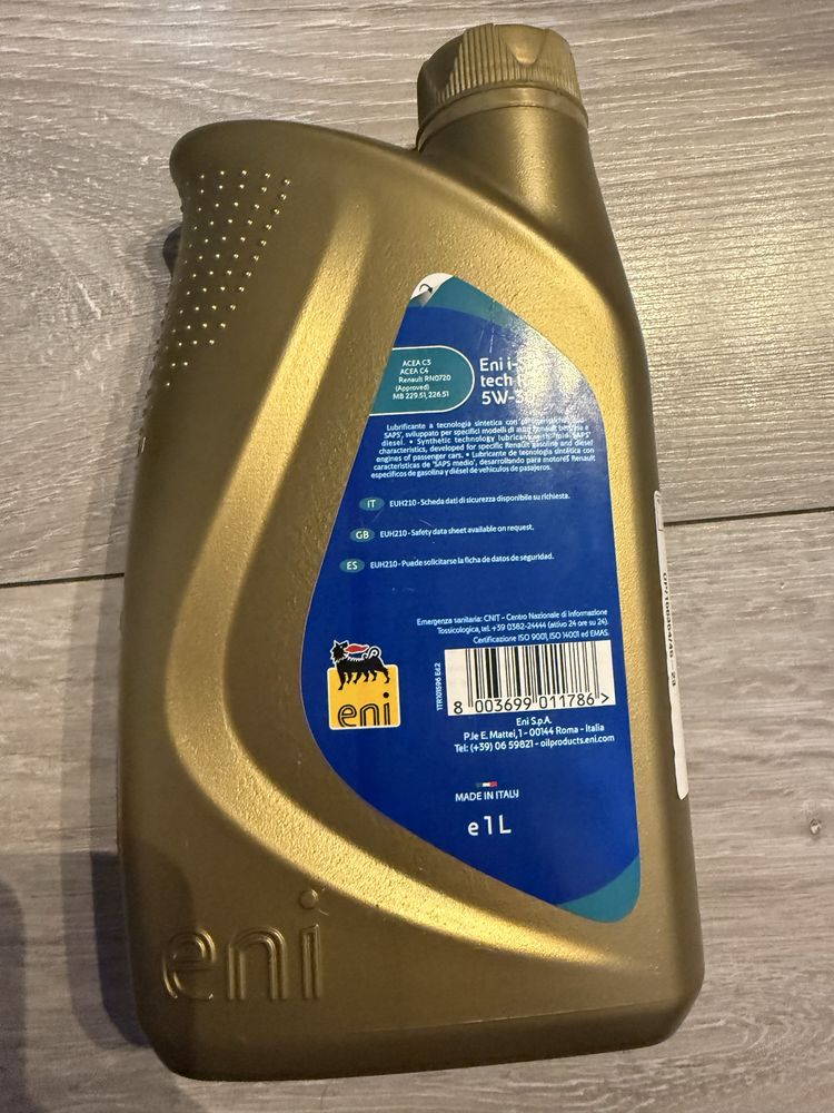 I-sint 5W-30 Eni Olej I-sint Tech R 1L