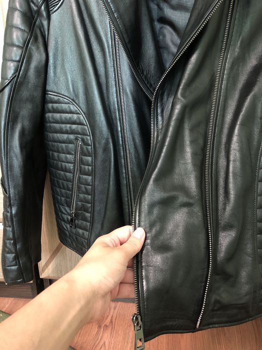 Стильна чоловіча шкіряна куртка вироб. Туречинна