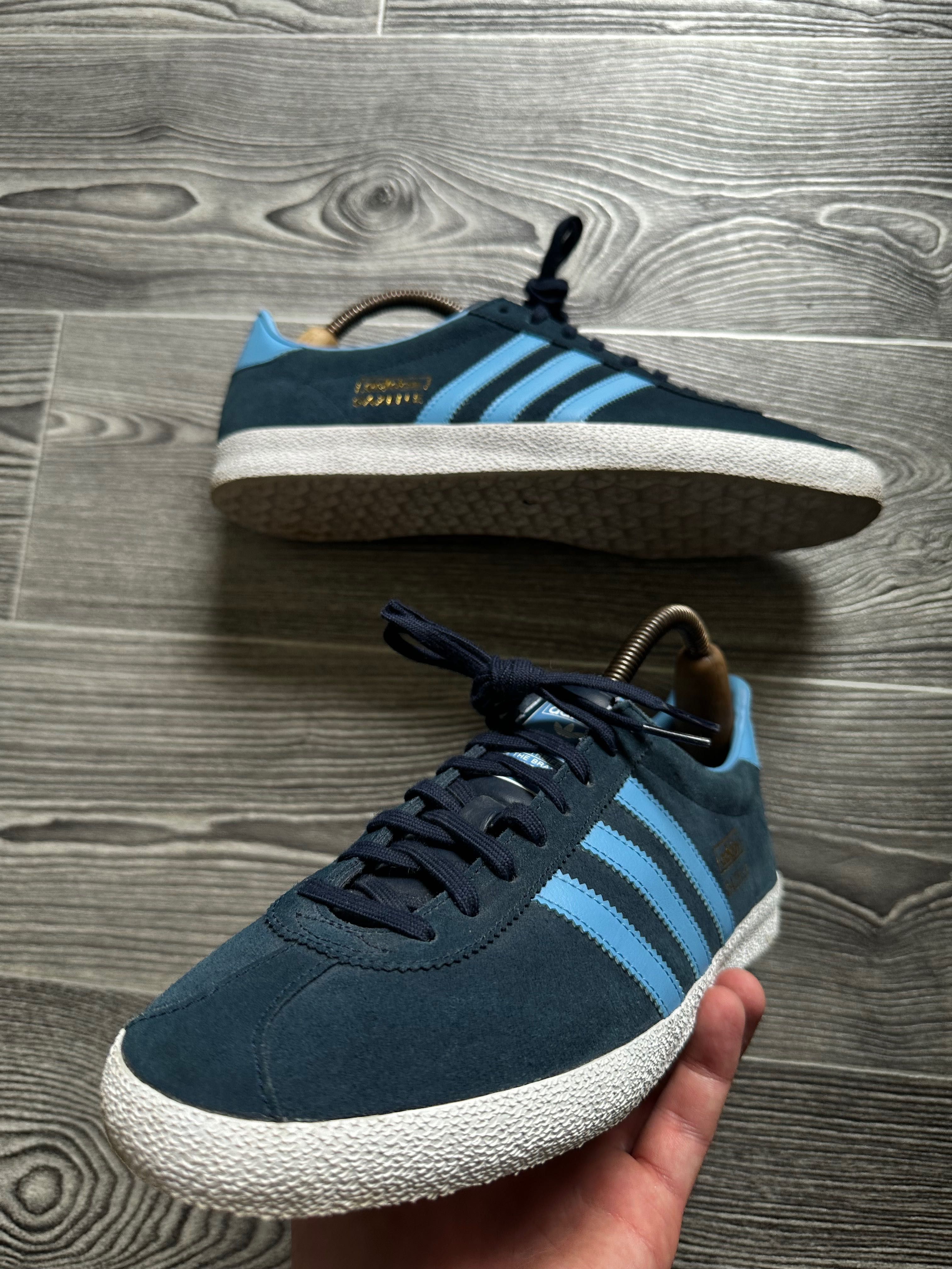 Кроссовки Adidas gazelle blue og размер 43,5 стелька 27,5 см