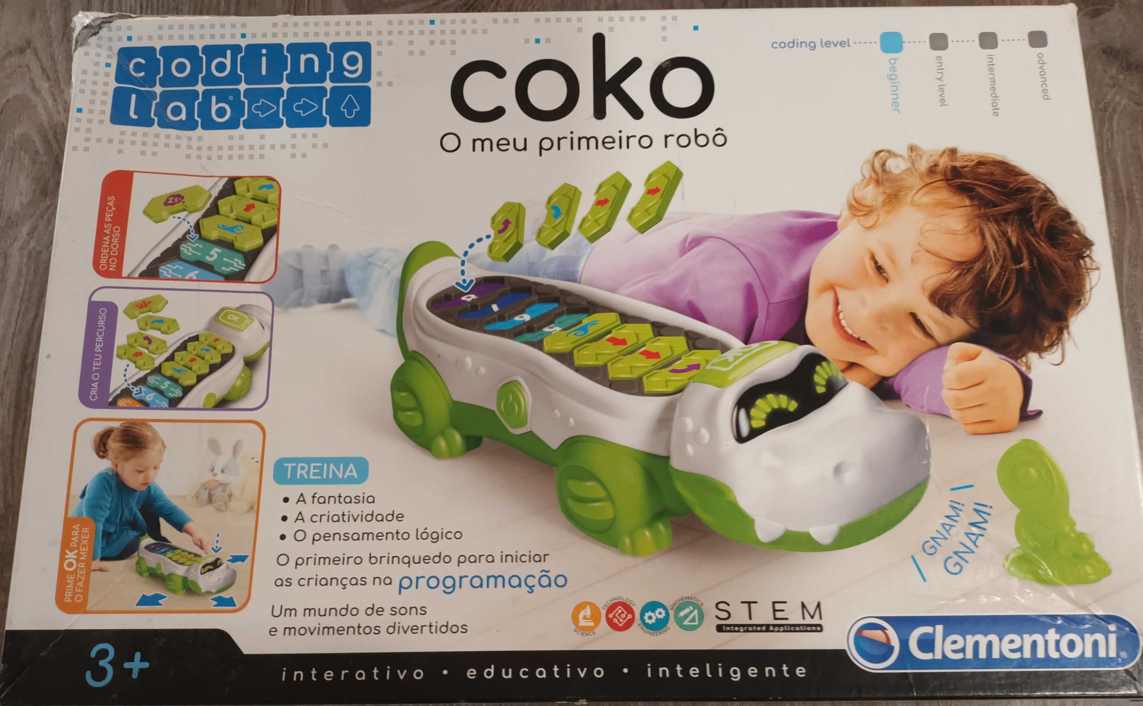 Coko: o meu primeiro robô - Clementoni - Brinquedo Multimédia