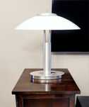 Lampa na biurko metal szczotkowany