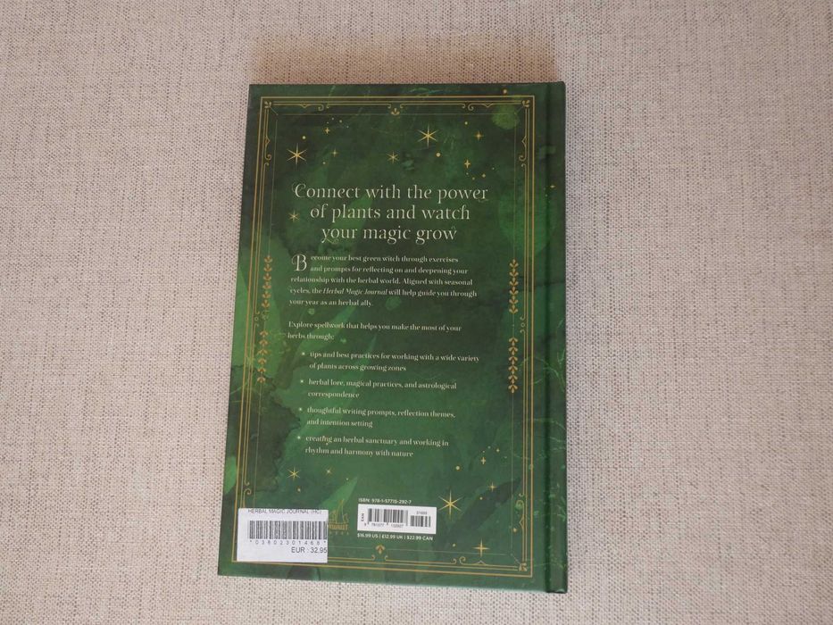 Livro Herbal Magic Journal, Theodosia Corinth