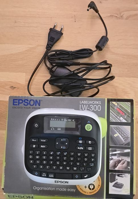 Drukarka etykiet Epson LW-300 komplet stan bardzo dobry