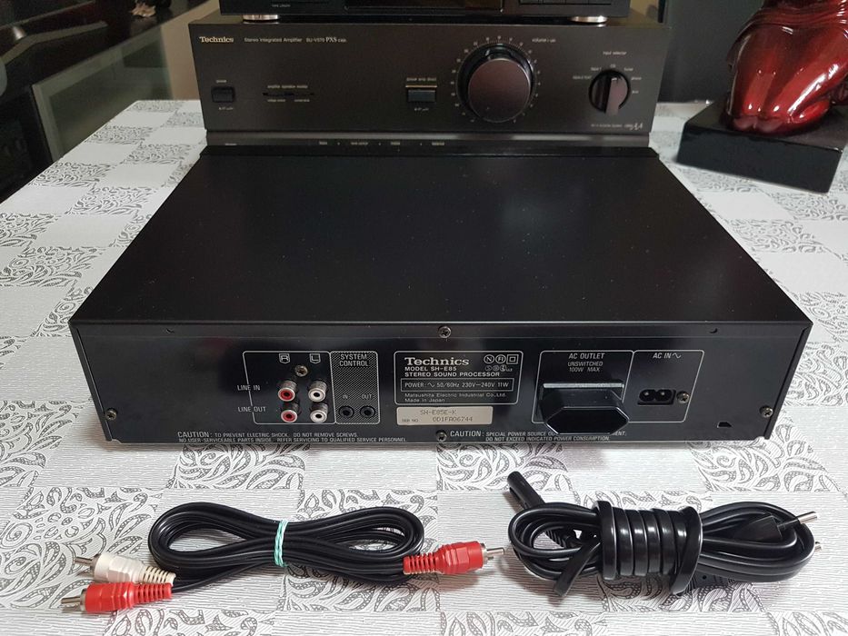 Equalizador Processador Technics SH-E85, Em Excelente estado