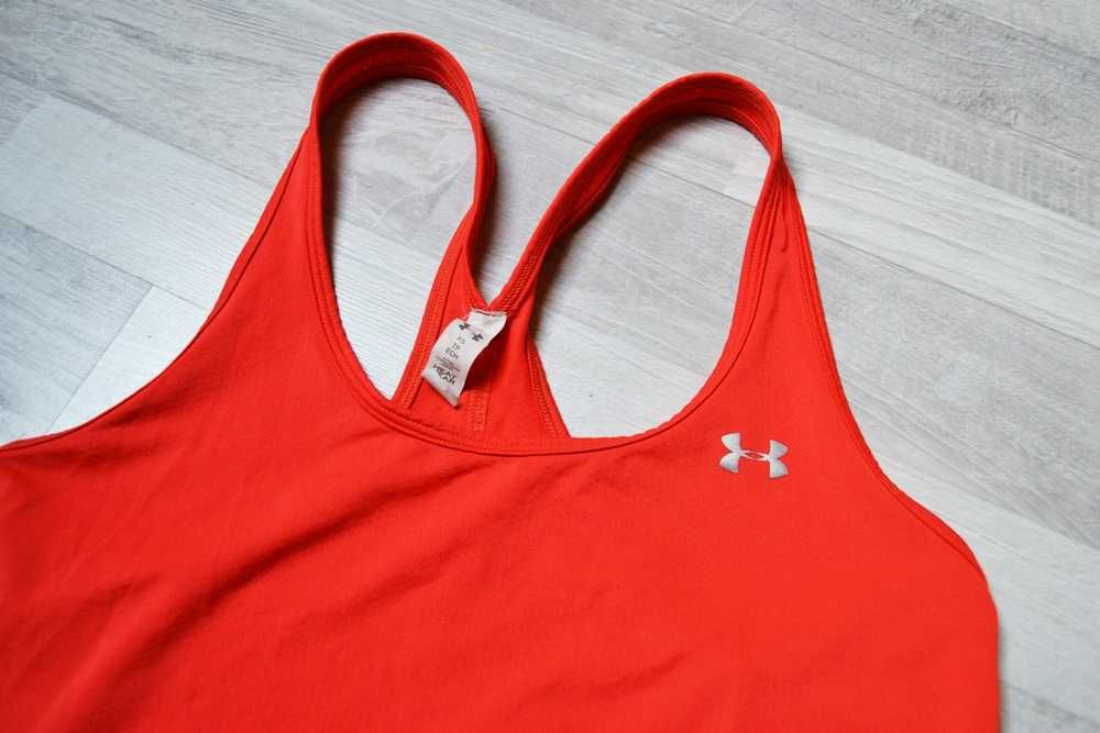 Pomarańczowa bokserka Under Armour XS sportowa koszulka bluzka