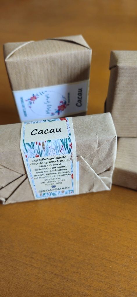 Sabonete Artesanal de Cacau Mary Soaps