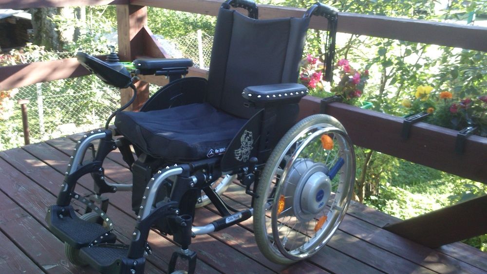 #Otto bock Z50 tuningowany, kozacki #wózek inwalidzki elektryczny skła