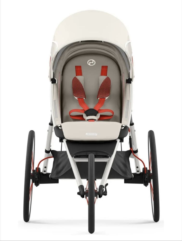 Спортивний біговий прогулянковий візок Cybex Sport Avi Bleached Sand