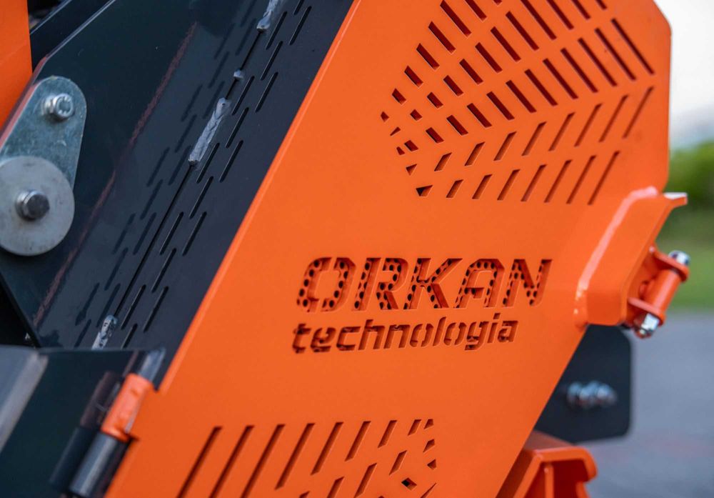 Mulczer leśny ORKAN R4 RAPTOR wgłębny, frez stały ząb ML 180