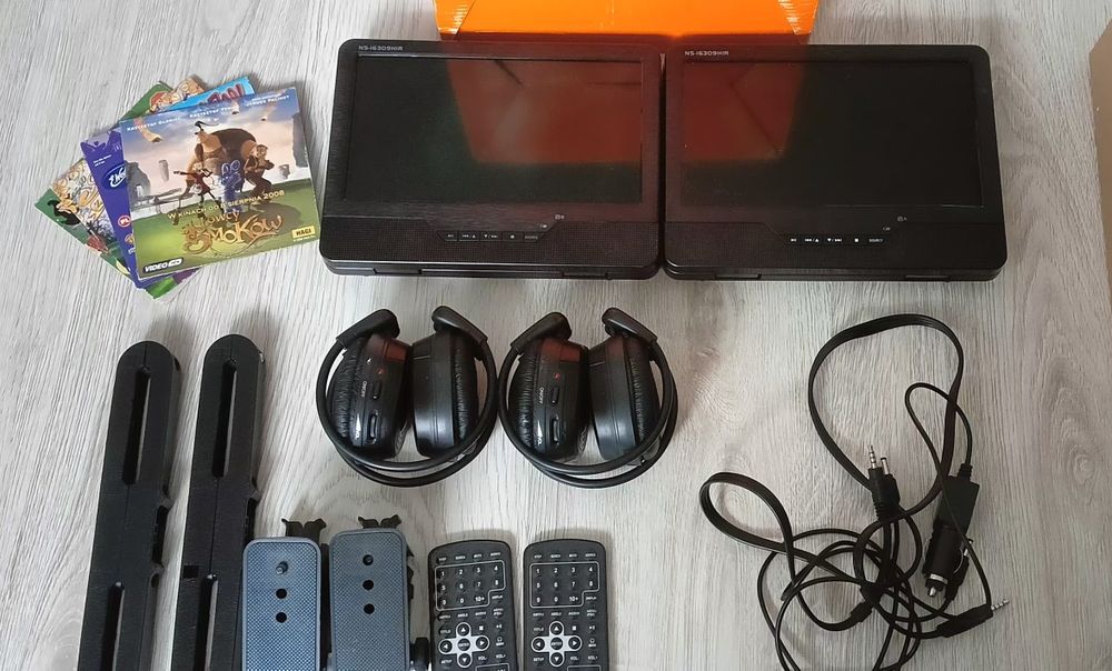 Zestaw Samochodowy DVD