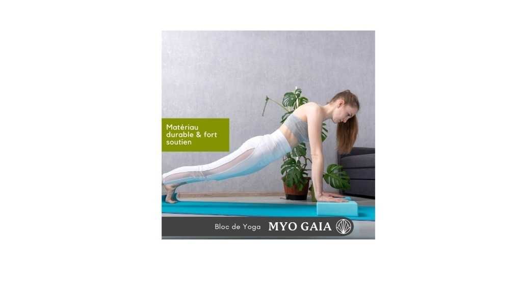 Blok do jogi MYO GAIA Różowy