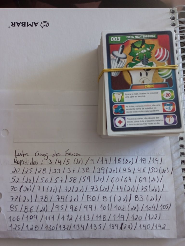 Coleções Cromos Variadas