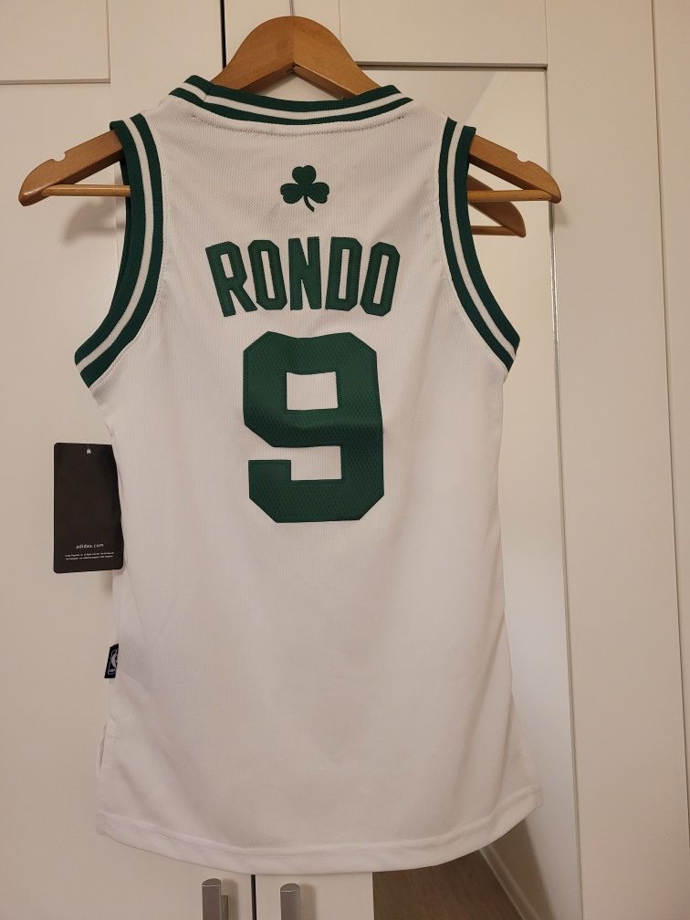 Koszulka chłopięca Adidas roz.S NBA Rajon Rondo Boston Celtics