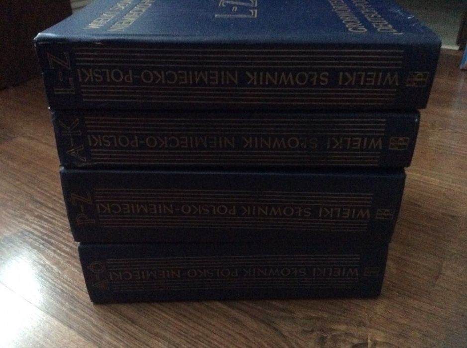 4 tomowy Wielki Słownik Niemiecko-Polski, Polsko-Niemiecki