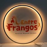 Painel Acrílico Retro Iluminado LED com Impressão de Logotipo