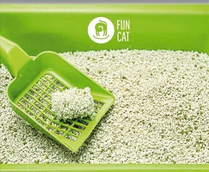 Наповнювач для котячого туалету  Mint Paws з аромамом м"яти 5л.