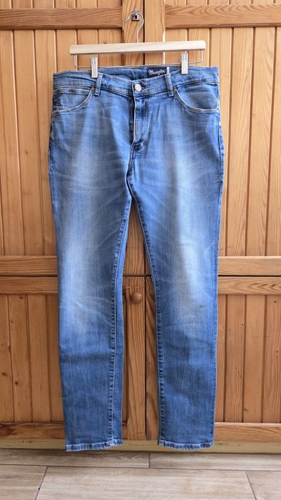 Wrangler LARSTOn Jeansy Slim Fit - light blue (34x34)