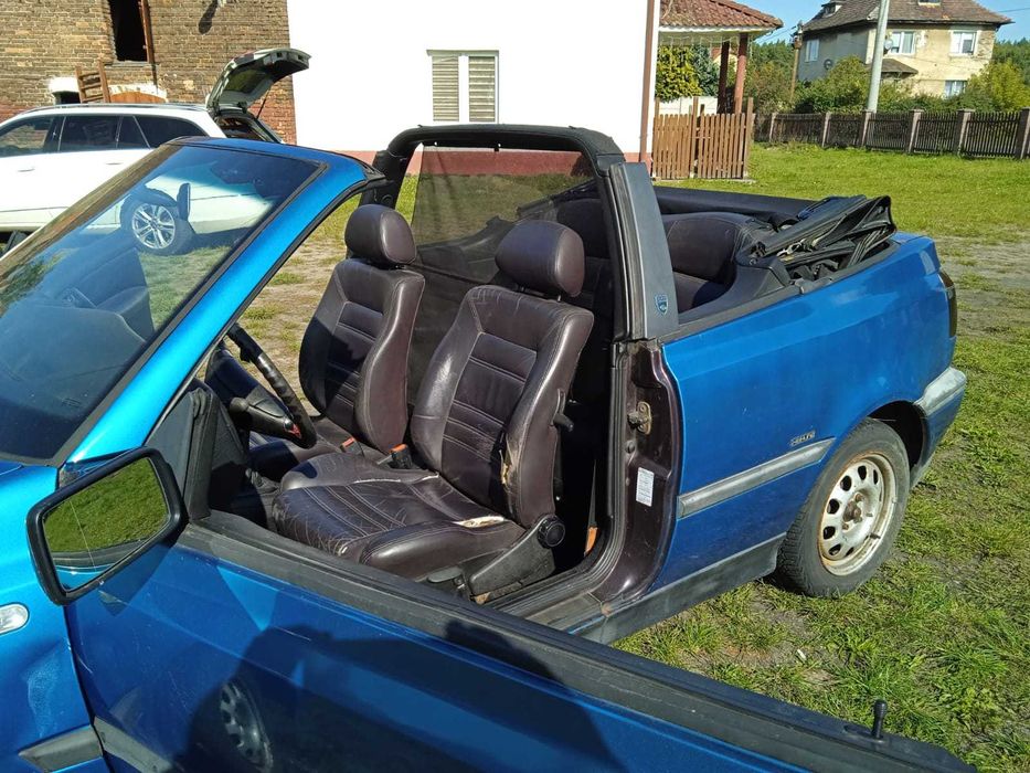 VW Golf 3 kabrio 1.9 tdi nowy dach sprawny