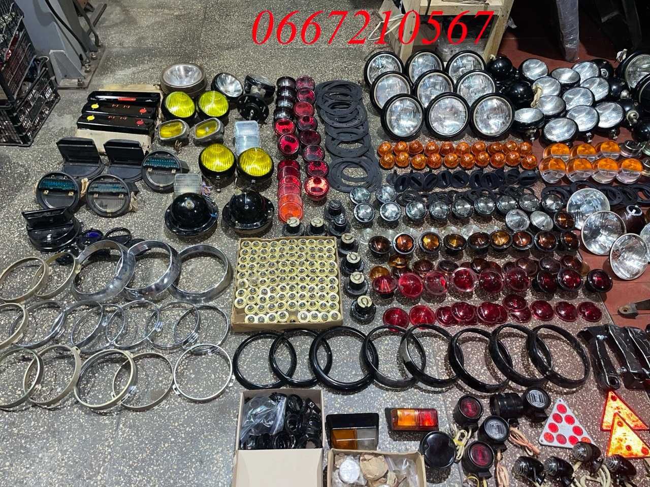 Фонарі, фари, оптика Газ 53, Газ 66, Газ 3307, Газ 52, Зіл, Уаз, Волга
