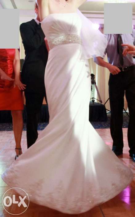 Suknia ślubna r. 36 34 XS biała skromna elegancka MonCheri ArtTrend