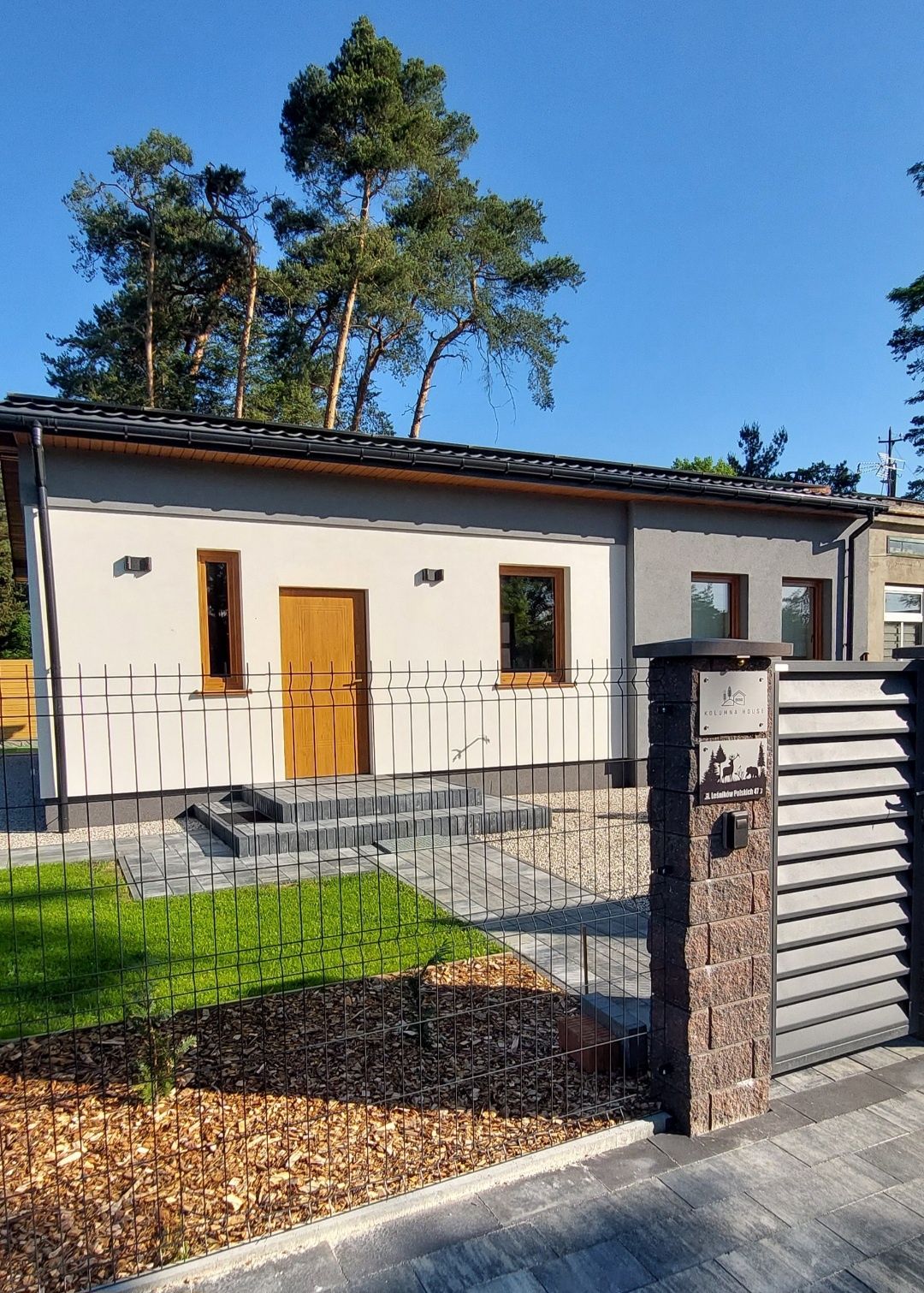 Wynajem, nocleg, pobyt, rezerwacja domku Kolumna House, sauna i balia