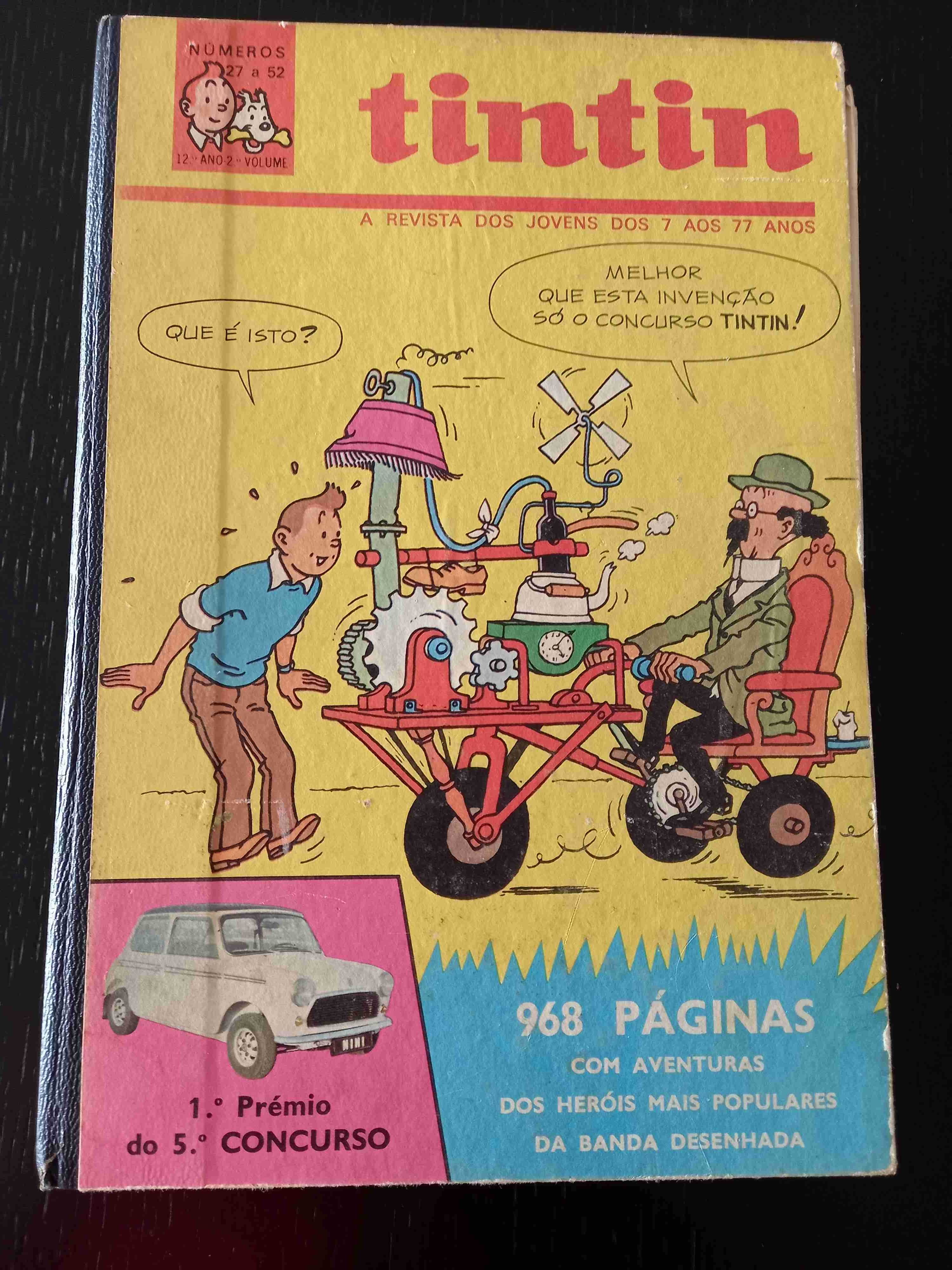 Tintin - Revistas em volumes encadernados - 24 - Ano 12 - 2º vol.