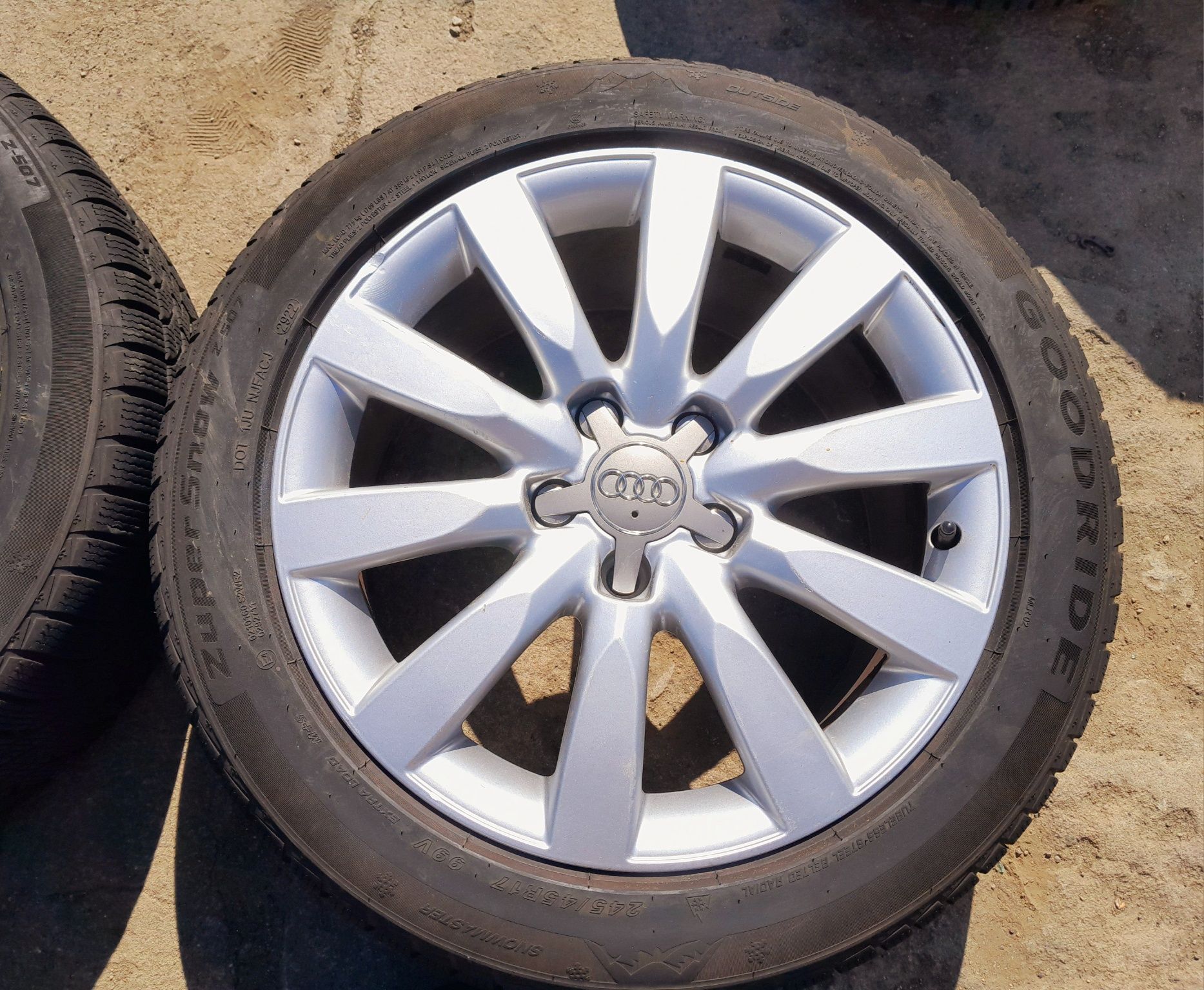 Alufelgi 17cali 5x112 Audi A4 B8 B9 A6 C6 C7 A3 8P 8V Q3 Q2 VW Skoda