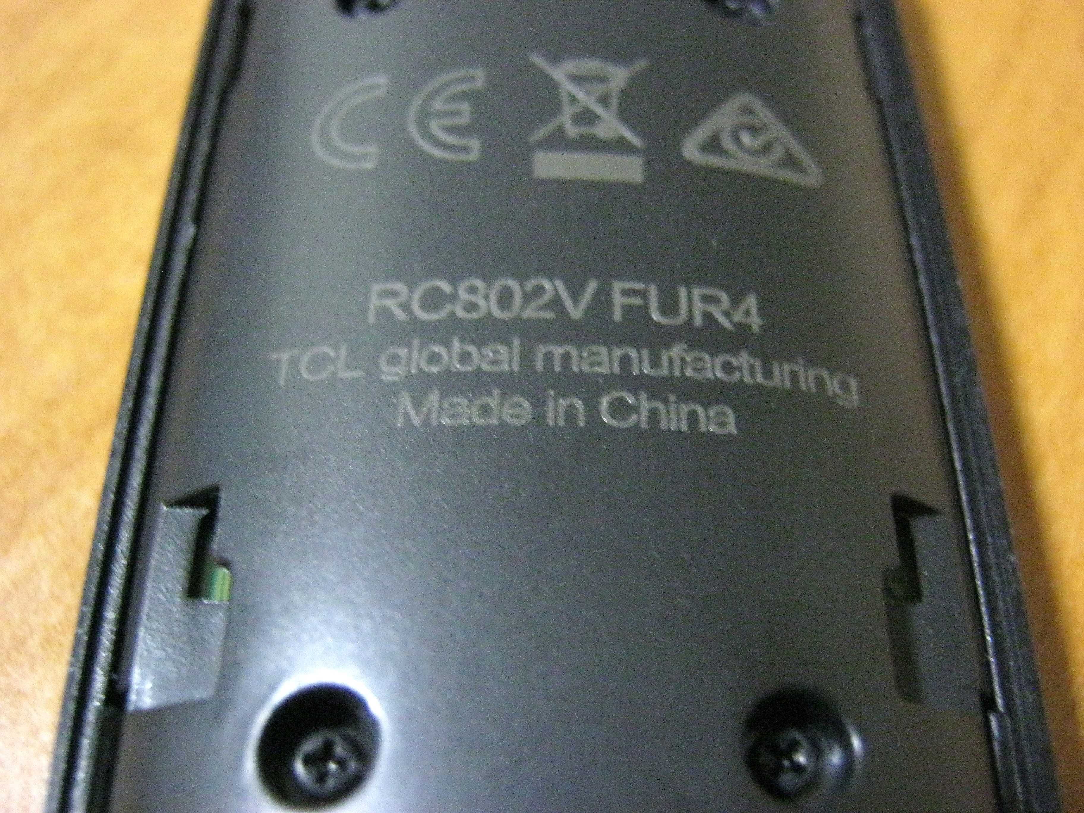 Оригинальный пульт для телевизоров TCL RC802V (с микрофоном)