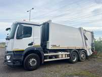 Mercedes-Benz AROCS 2536 eur6 FAUN VARIOPRSS520  śmieciarka 1 komorowa oś skrętna 3 osiowa zoeller2301 automat