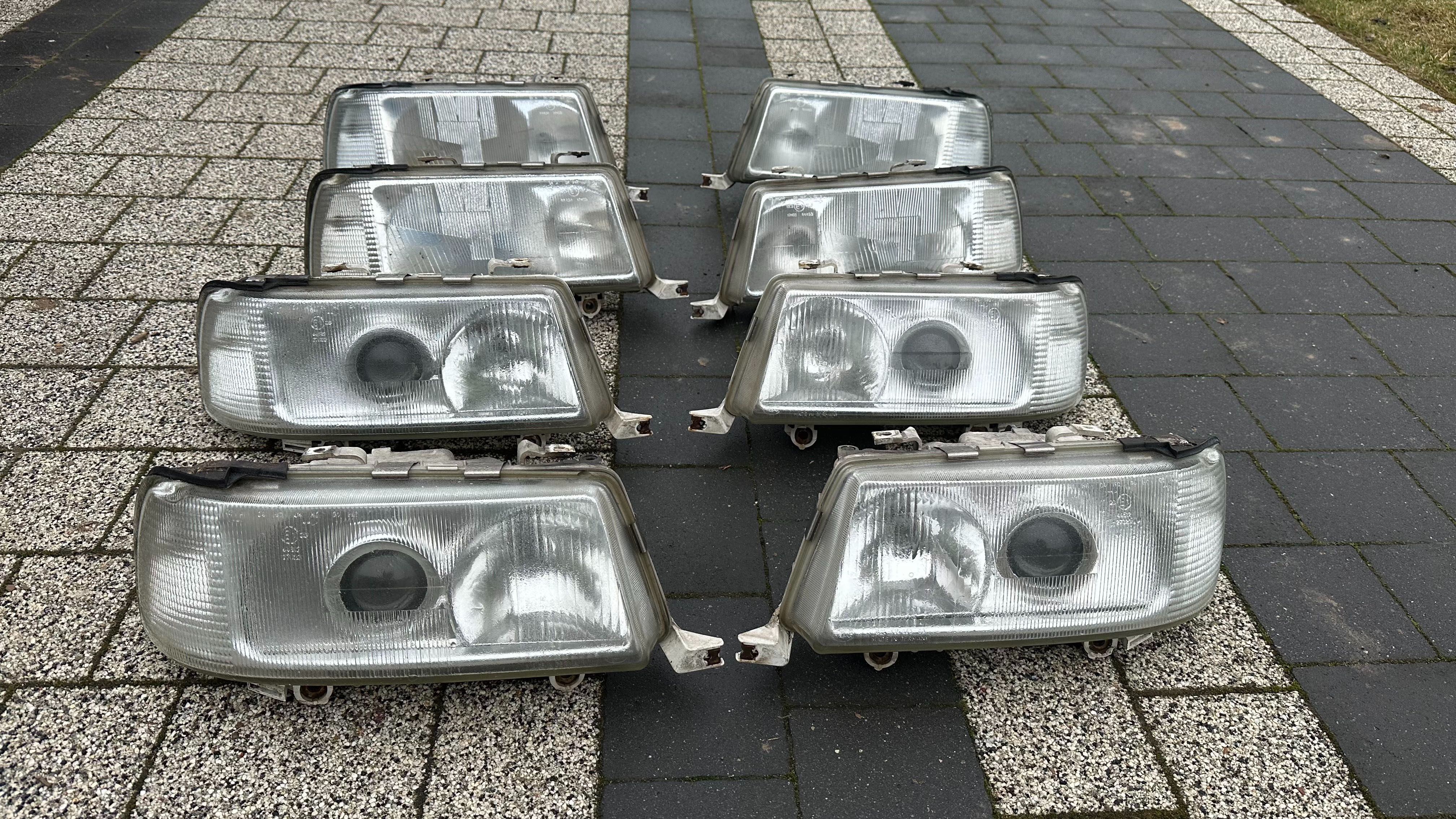 Lampy soczewkowe soczewki audi 80 s2 cabrio coupe europa