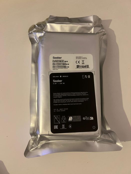 Solana Mobile Seeker - Selado na caixa - Smartphone Crypto