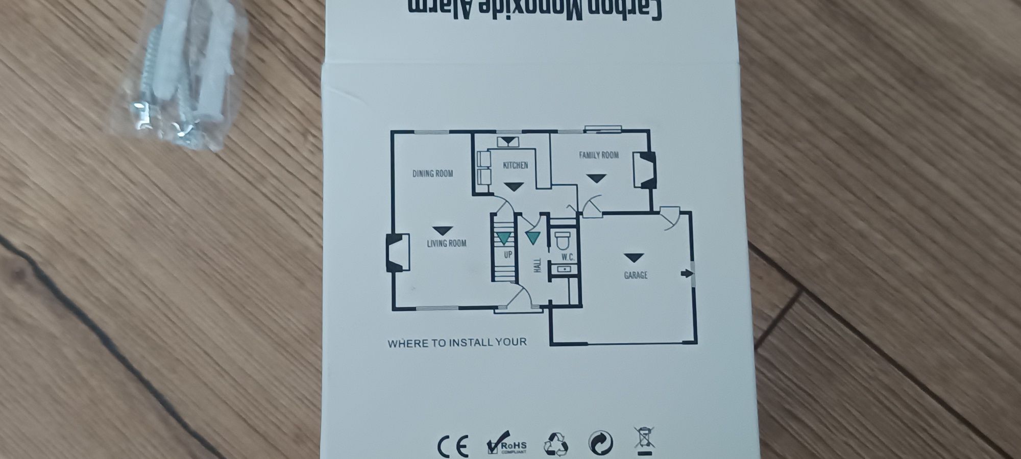 Czujnik tlenku węgla czujnik czadu