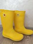 Crocs гумові чоботи жовті W9