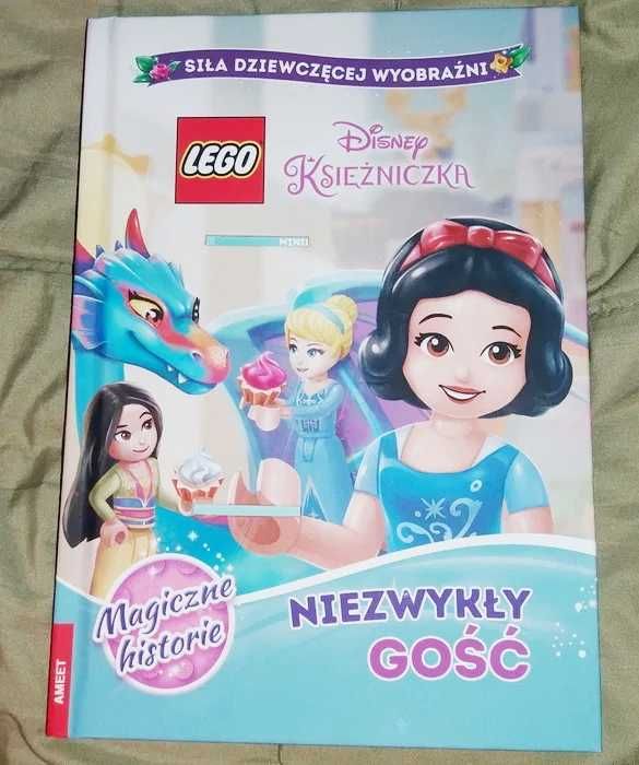 Книга на польском Lego Disney Princess Лего Принцессы Дисней для детей