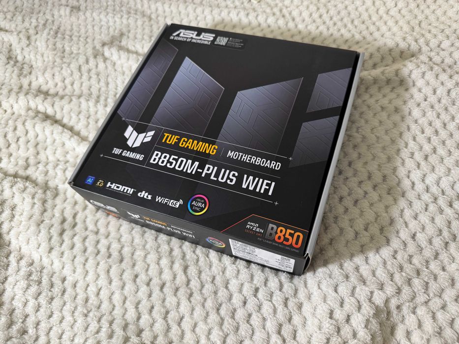 НОВА! Материнська плата Asus TUF Gaming B850M-Plus WiFi Socket AM5