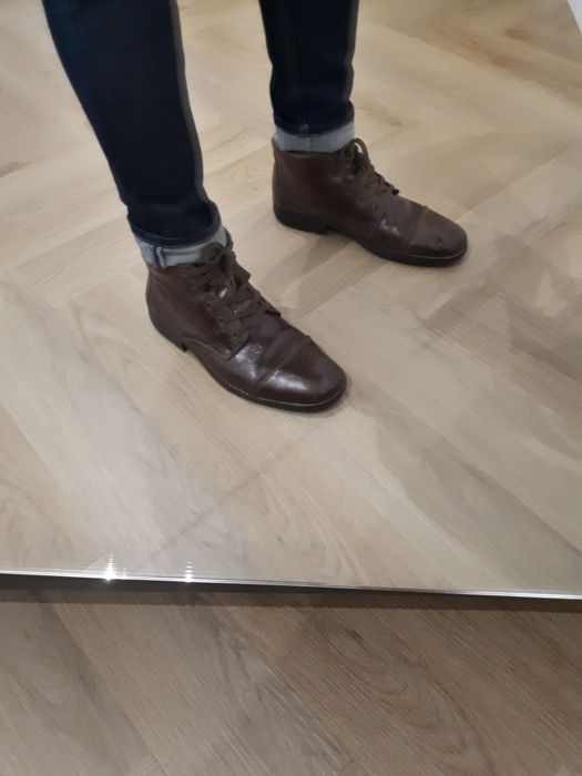 Męskie Trzewiki RIEKER 36010/27 BRAUN