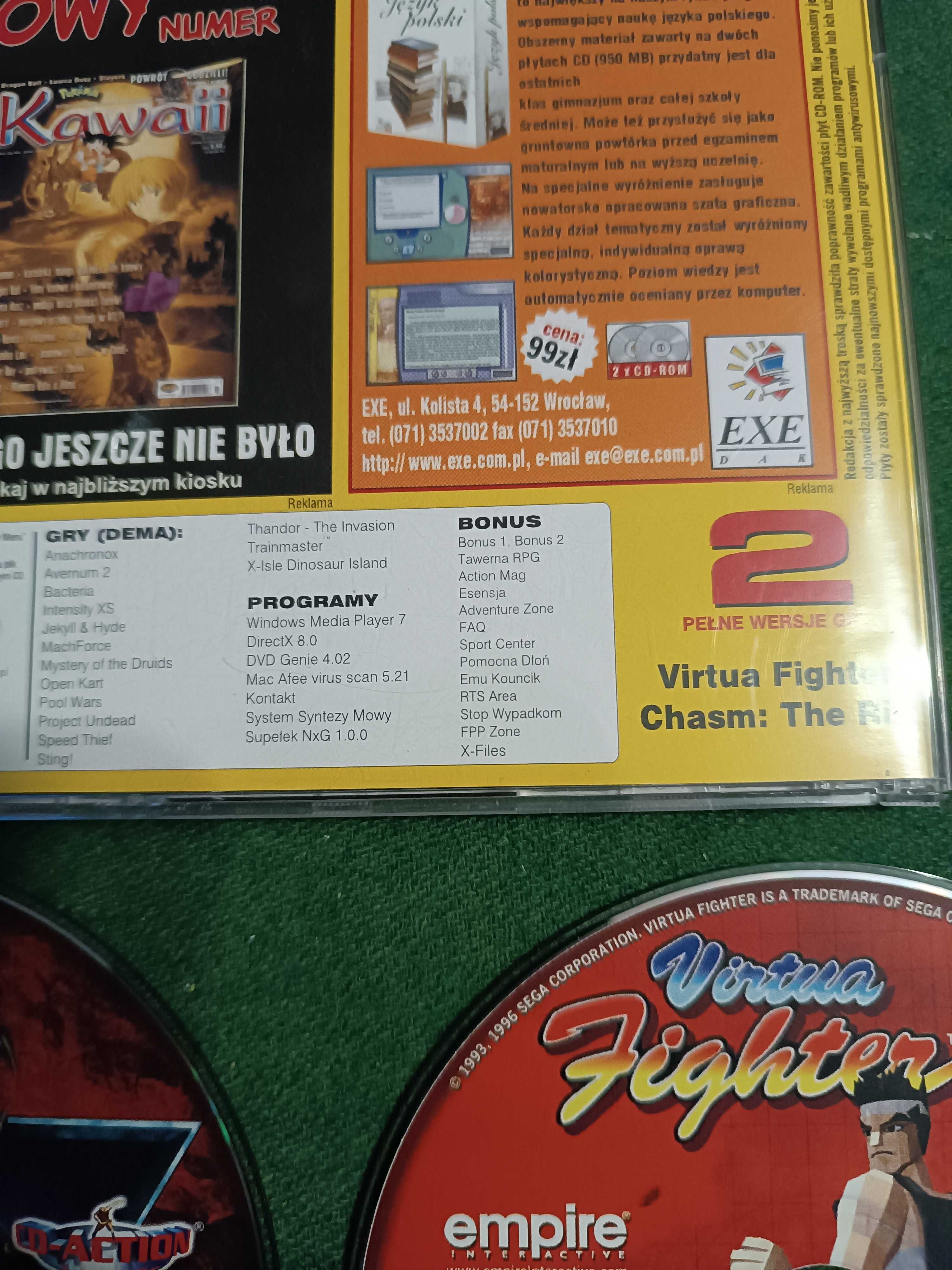 CD Action - Virtua Fighter / Chasm: the Rift