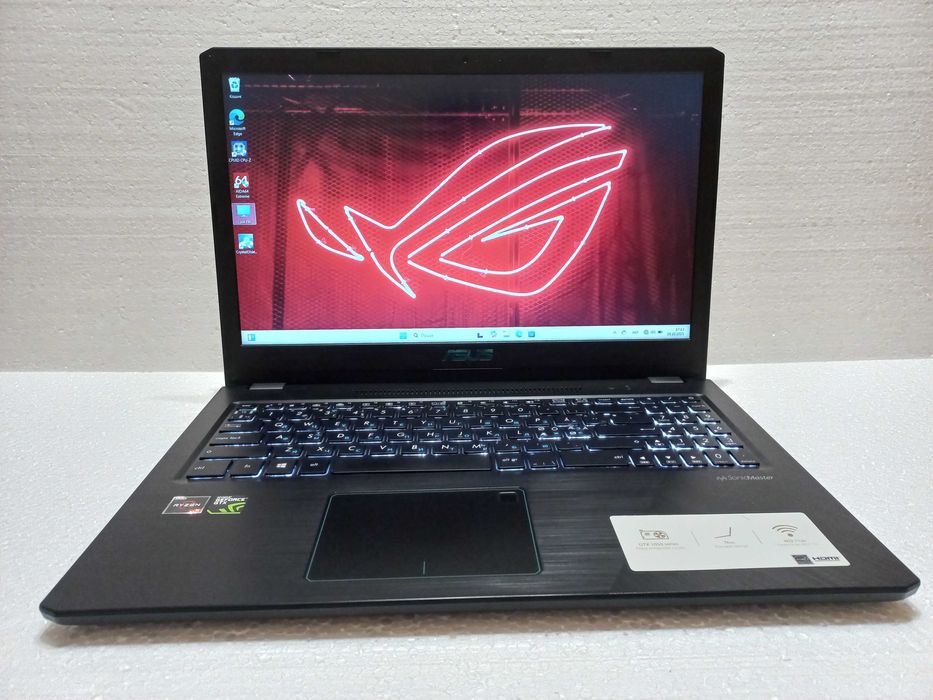 Игровой ASUS ViVoBook X570Z + (RYZEN на 8" ЯДЕР) + КАК НОВЫЙ + GTX!!