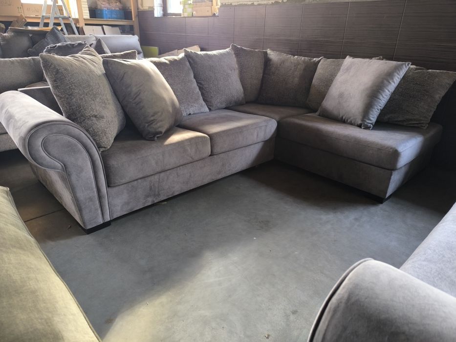 Narożnik i sofa bez funkcji spania