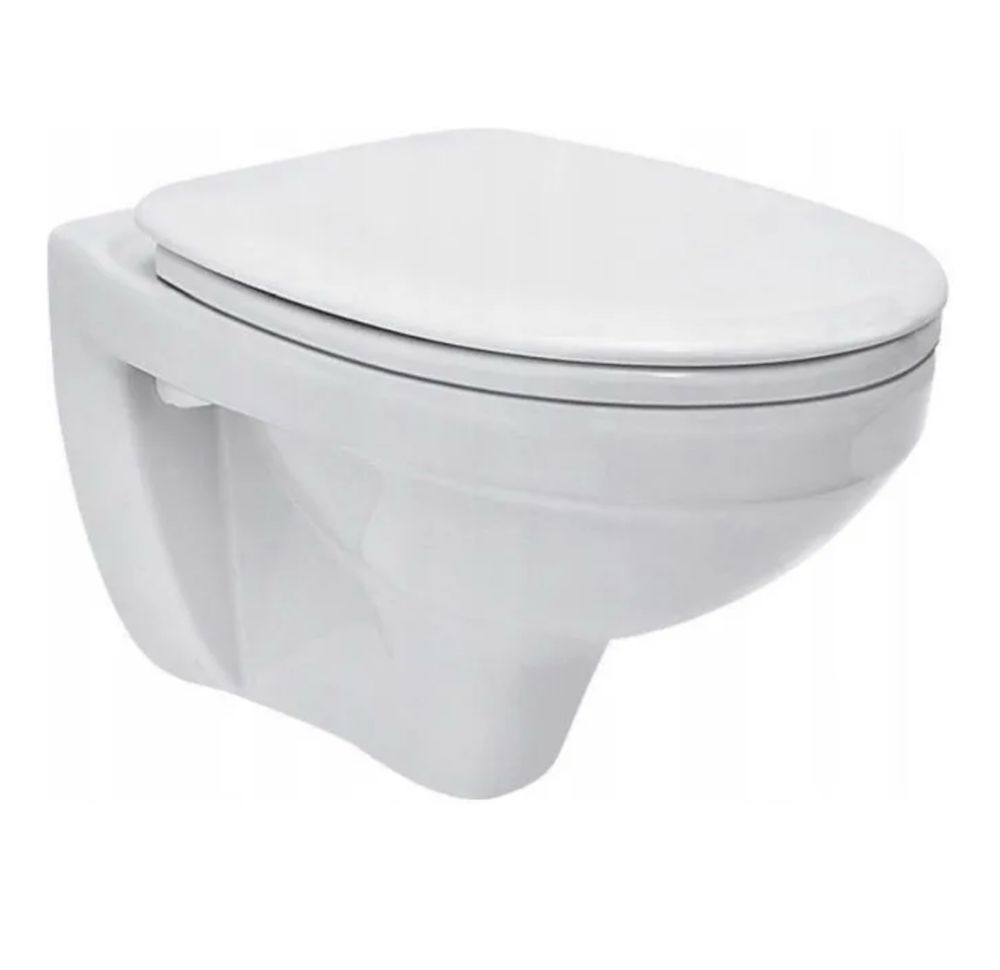Sedes miska WC podwieszana wisząca Cersanit delfi + deska wolnoo