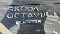 Оригінальні шильдики skoda octavia greenline a7