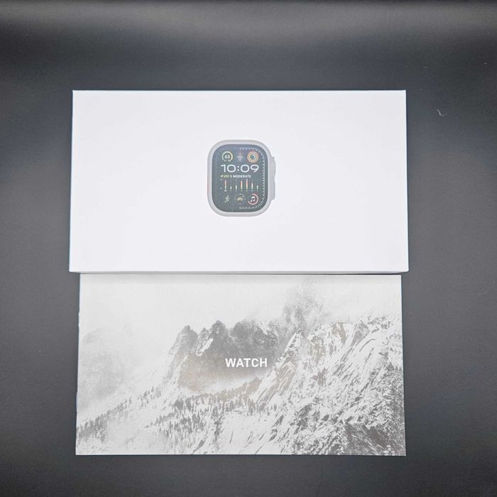 Smartwatch inspirowany "Apple Watch Ultra 2" + ładowarka magnetyczna