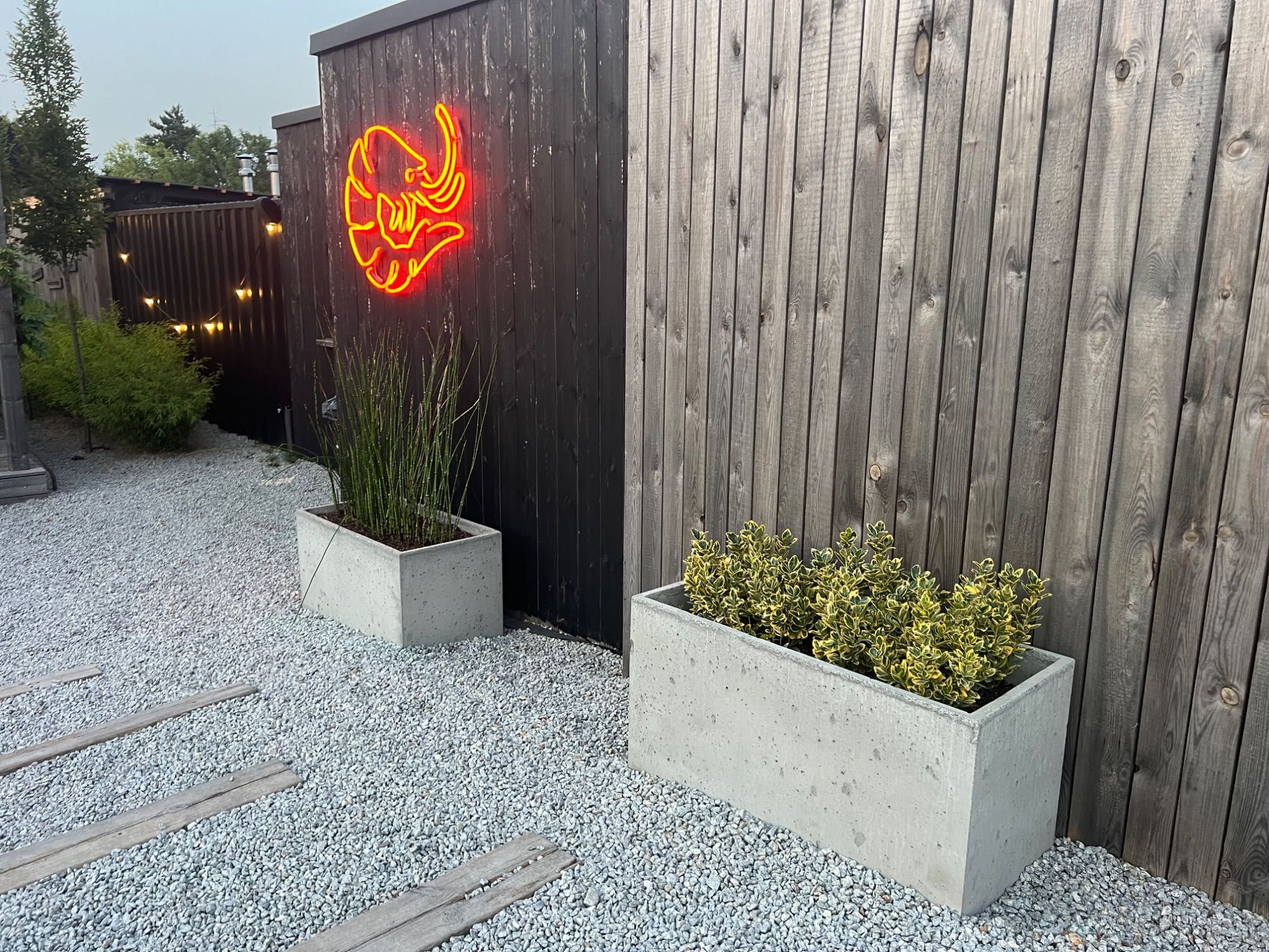 Donica betonowa 120x40x70h beton architektoniczny DARMOWA DOSTAWA