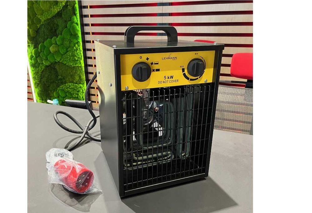 NAGRZEWNICA elektryczna Grzejnik Farelka powietrza 5kW + termostat