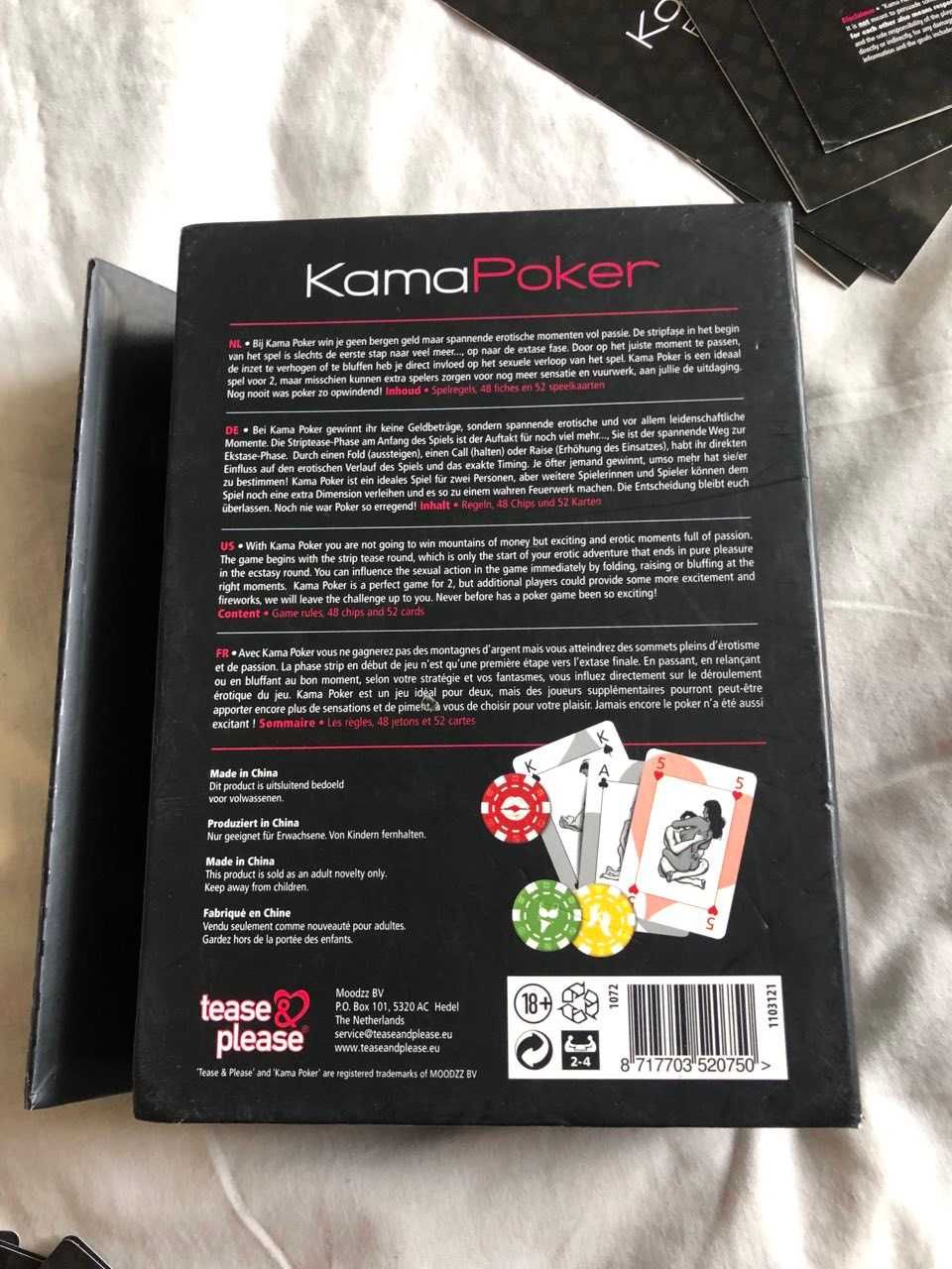 Гра для дорослих Tease & Please Kama Poker Кама Покер