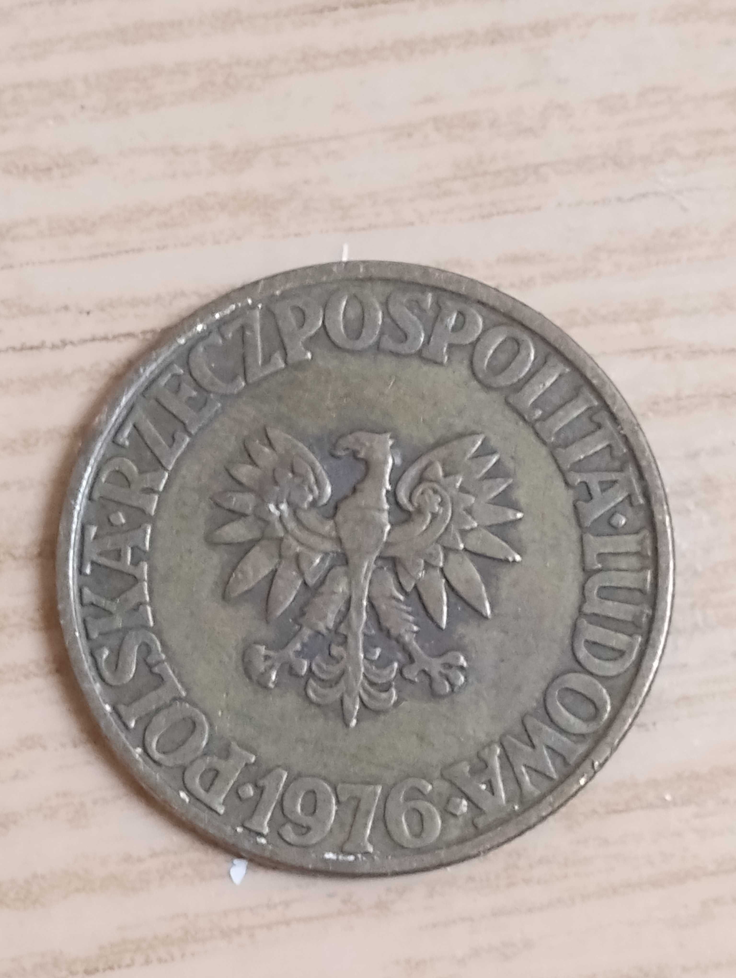 Moneta 5 zł prl 1976